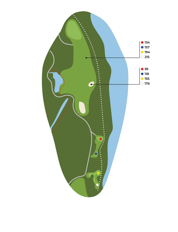 Diagram of hole 3